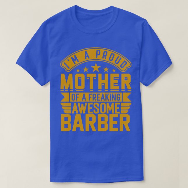 Funny Barber Women Proud T-Shirt (Design Front)