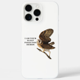Funny Barn Owl Shirt  iPhone 16 Pro Max Case