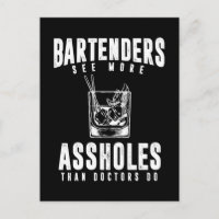 Funny Bartender Alcohol Mixer Barkeeper Joke