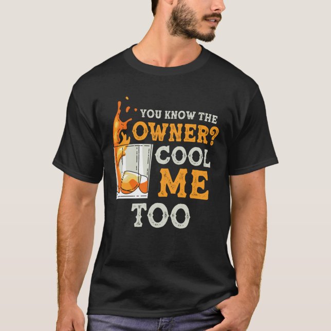 Funny Bartender and Barkeeper Joke Mixologist T-Shirt (Front)