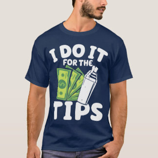 Funny Bartender I Dot IT Forheips friend T-Shirt