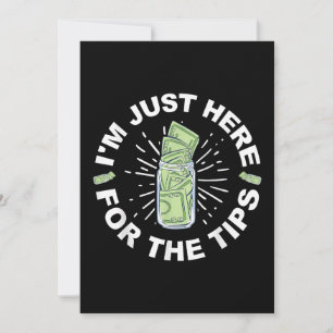 Funny Bartender Just Invitation