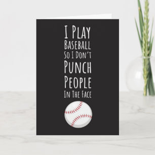 Funny Baseball Cards Sports Player Team Humour 