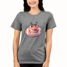 Funny Baseball Cartoon Character