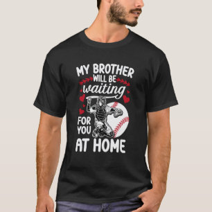 Funny Baseball Catcher Sister Baseball Catcher Sis T-Shirt
