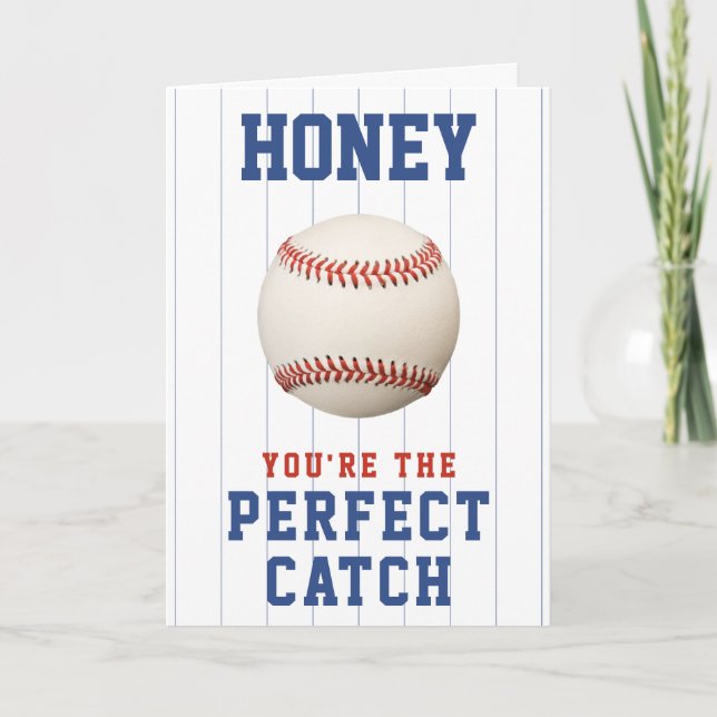 Funny Baseball Dirty Joke Spouse Happy Birthday Thank You Card (Front)