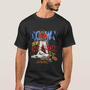 Funny Baseball Down Goes Anderson Shirt For Men Wo