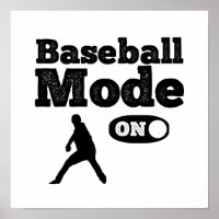 Funny Baseball mode on quote saying