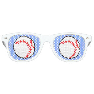 Funny Baseball Novelty Sports Retro Sunglasses