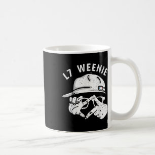 Funny Baseball Softball Season Apparel L7 Weenie Coffee Mug