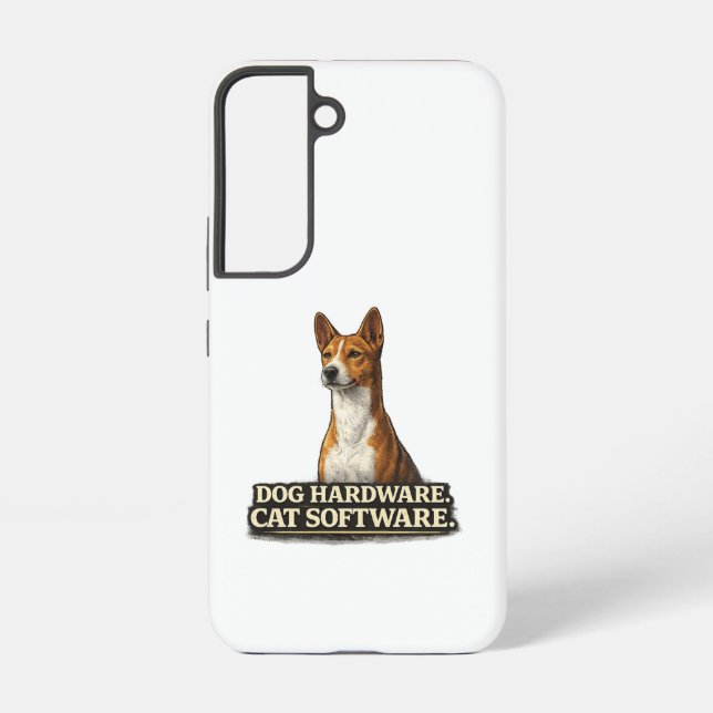 Funny Basenji Owner Gift Samsung Galaxy S22 Case (Back)