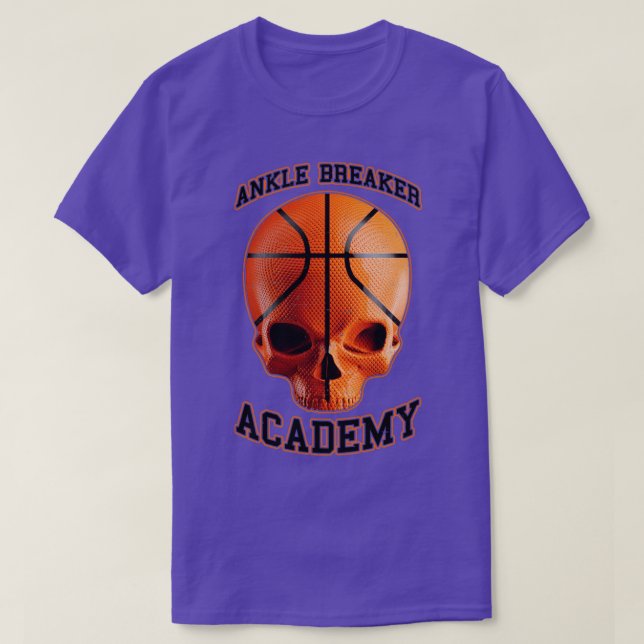 Funny Basketball Ankle Breaker Academy Hooper Guar T-Shirt (Design Front)