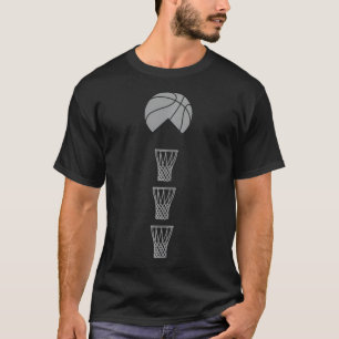 Funny Basketball Buckets For Men Boys T-Shirt
