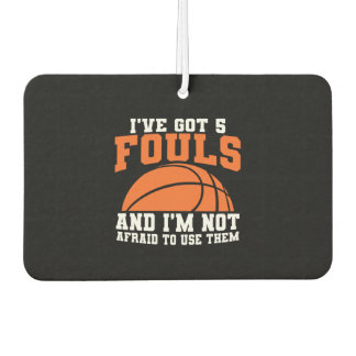 Funny Basketball Car Air Freshener