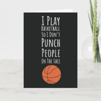 Funny Basketball Cards Team Humour Sports