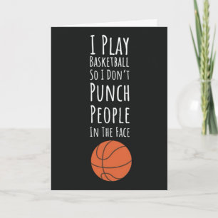 Funny Basketball Cards Team Humour Sports