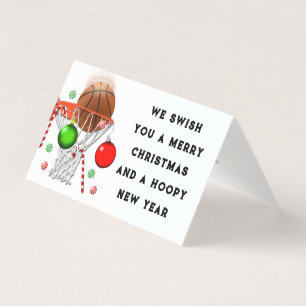 Funny Basketball Christmas Cards