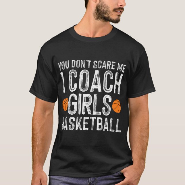 Funny Basketball Coaching Men Women Team Trainer I T-Shirt (Front)