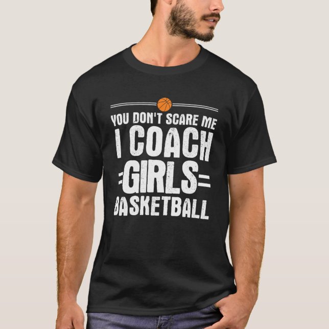 Funny Basketball Coaching Men Women Team Trainer I T-Shirt (Front)