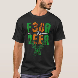 Funny Basketball Deer Hallowesn Xmas Christmas Wom T-Shirt
