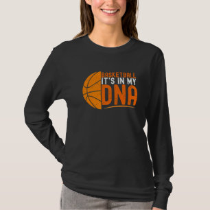 Funny Basketball For Men Women Kids Girls Boys T-Shirt