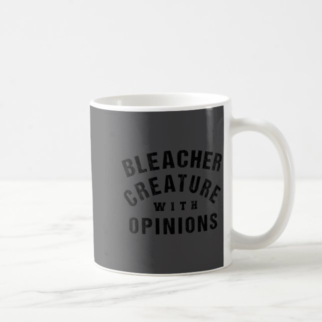 Funny Basketball Mom Quote Bleacher Creature With  Coffee Mug (Right)