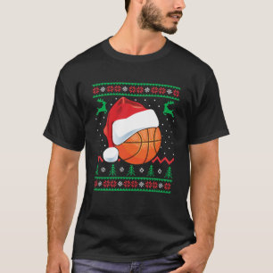 Funny Basketball Ugly Christmas Sweater Boys Mens
