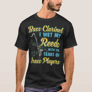 Funny Bass Clarinet Players Marching Band Season M T-Shirt