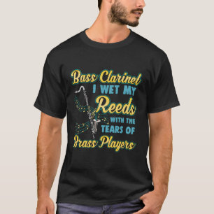Funny Bass Clarinet Players Marching Band Season M T-Shirt