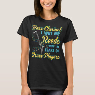 Funny Bass Clarinet Players Marching Band Season M T-Shirt