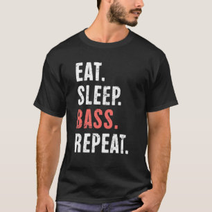 Funny Bass Fish Freshwater Fishing & Bass Fishing T-Shirt