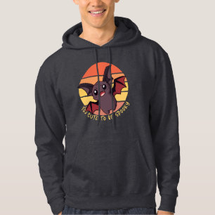 Funny Bat Animal Too Cute to be Spooky Hoodie
