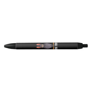 Funny Bat Design For Men Women Nocturnal Bird Bat  Black Ink Pen