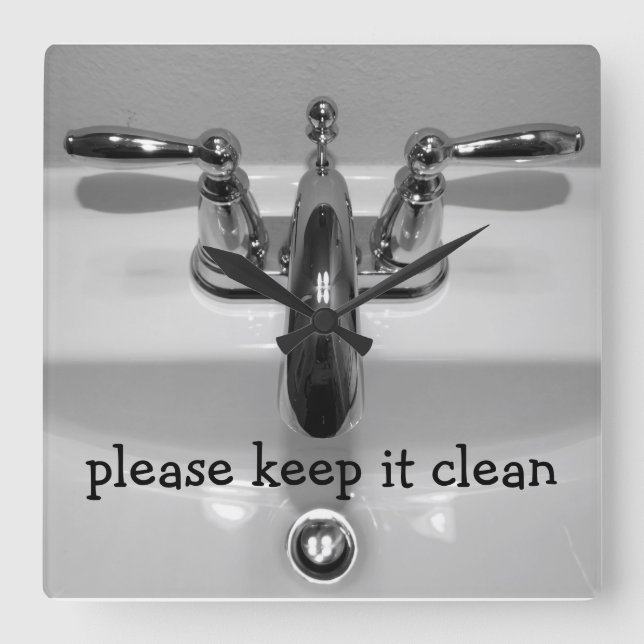 Funny Bathroom Clocks (Front)