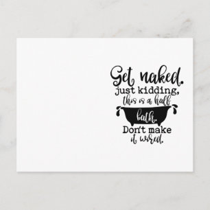 Funny Bathroom Design For Your Home Decoration Postcard