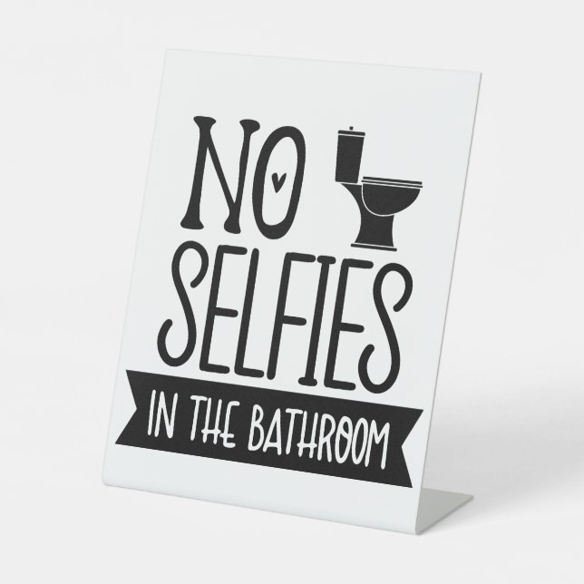 Funny Bathroom Sign (Front)