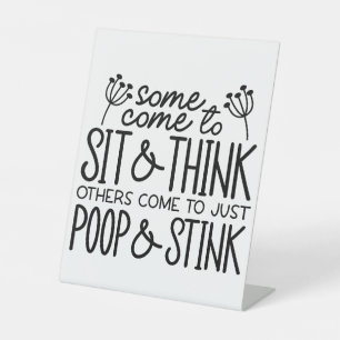 Funny Bathroom Sign