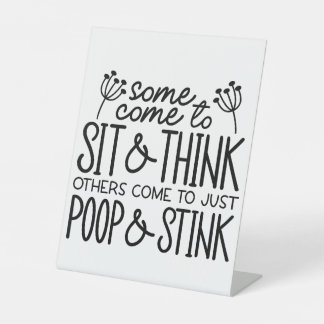 Funny Bathroom Sign