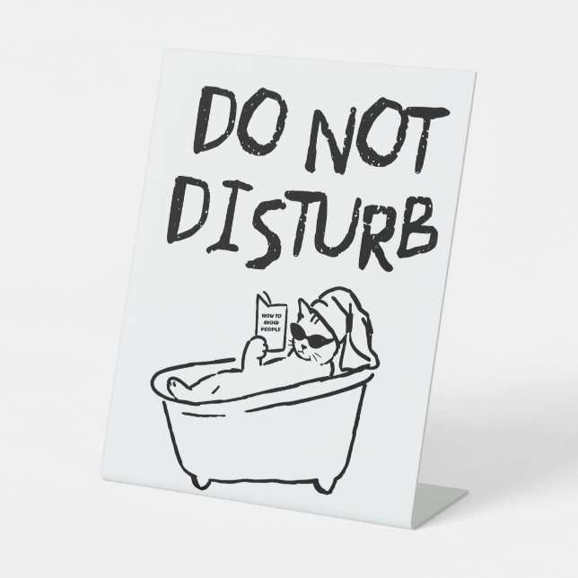 Funny Bathroom Sign (Front)