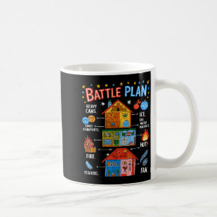 Funny Battle Plan Christmas Home Kids Hand Dawn Al Coffee Mug