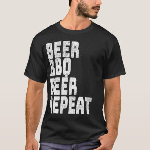 Funny BBQ Beer Lover Grillmaster Weekend Humor T-Shirt