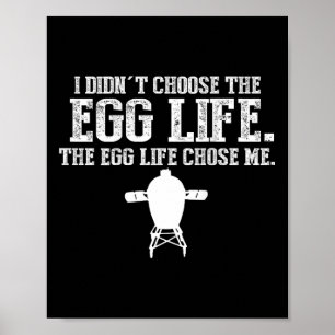 Funny Bbq Big Egg Smoker Accessories T Shirts Ck P Poster