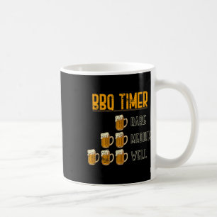 Funny Bbq Chef Smoke Meat Craft Beer Gift Barbecue Coffee Mug
