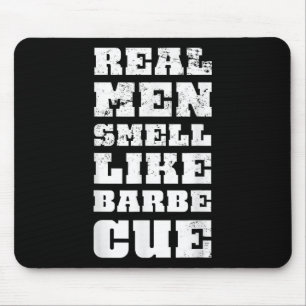 Funny Bbq Chef Smoked Meat Lover Men Gift Grilling Mouse Pad