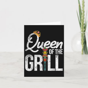 Funny Bbq Chef Women Gift Grilling Smoked Meat Bar Card