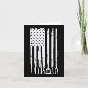 Funny Bbq Design! For Fans Of Smoking Card