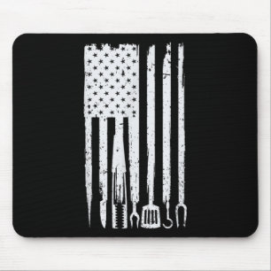 Funny Bbq Design! For Fans Of Smoking, Grilling An Mouse Pad