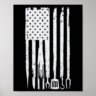 Funny Bbq Design! For Fans Of Smoking Poster
