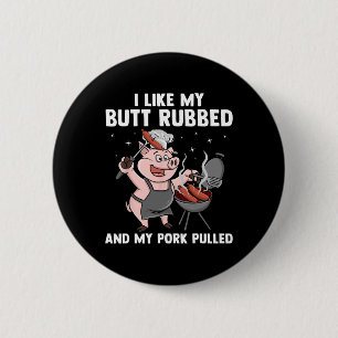 Funny Bbq Design For Men Women Bbq Lover Grilling 6 Cm Round Badge