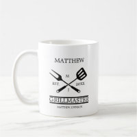 Funny BBQ Grill Master Personalised Barbecue Best
